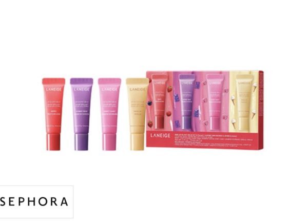 FREE Laneige Mini Lip Glowy Balm Set at Sephora after cash back!!